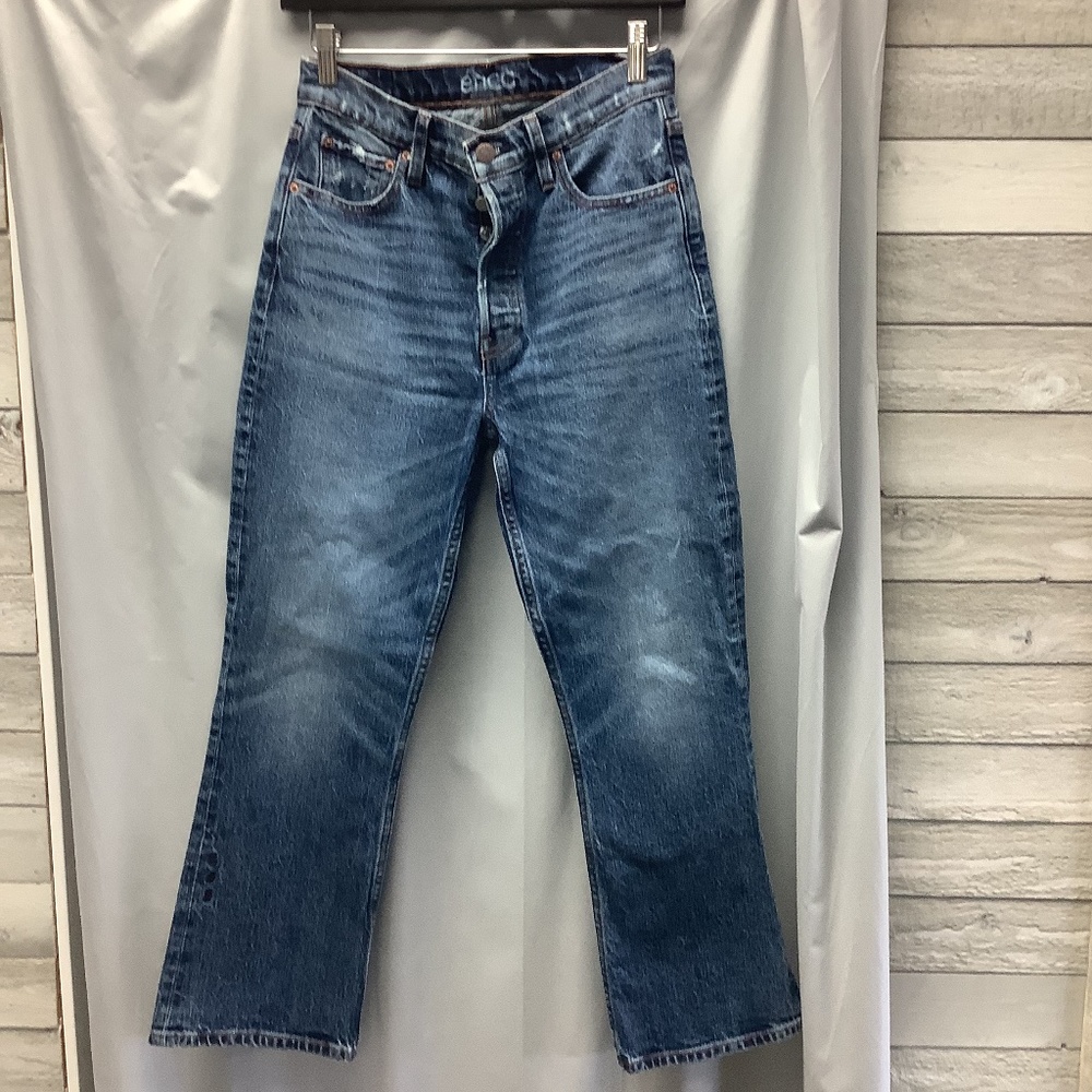 ÉTICA Josie Pop Crop Denim
